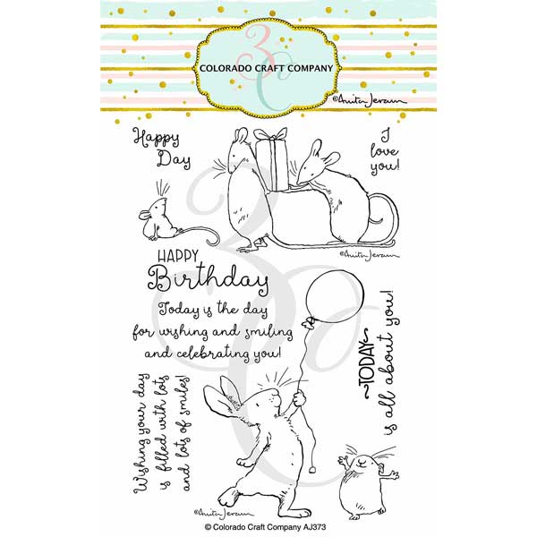 Colorado Craft Company Birthday Wishing Stamp