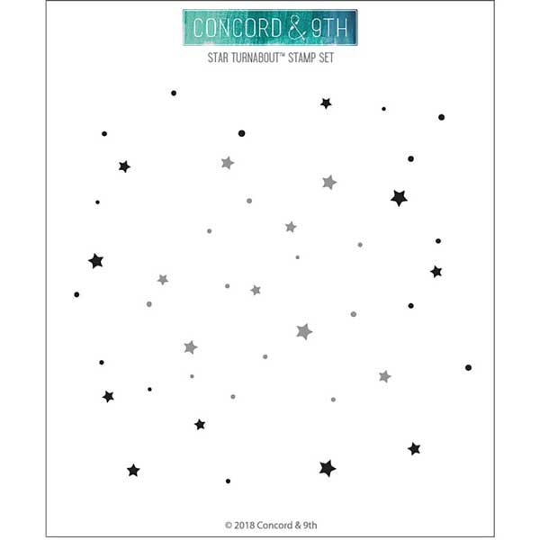 Concord &amp; 9th Star Turnabout Stamp Set