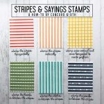 Concord & 9th Stripes & Saying Stamp Set