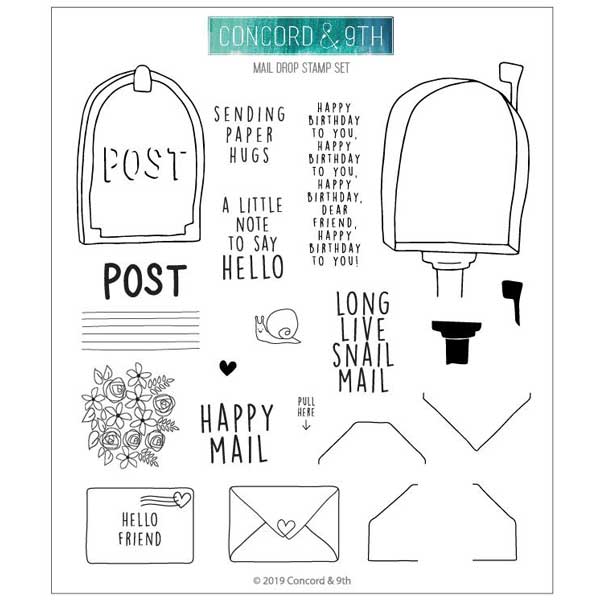 Concord &amp; 9th Mail Drop Stamp Set