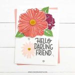 Concord & 9th Filled In Florals Stamp Set