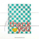 Concord & 9th Gingham Background Stamp Set