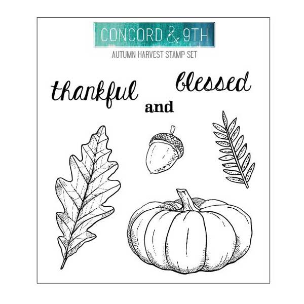 Concord &amp; 9th Autumn Harvest Stamp Set