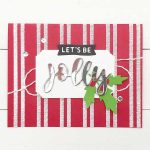 Concord & 9th Woven Stripes Background Stamp