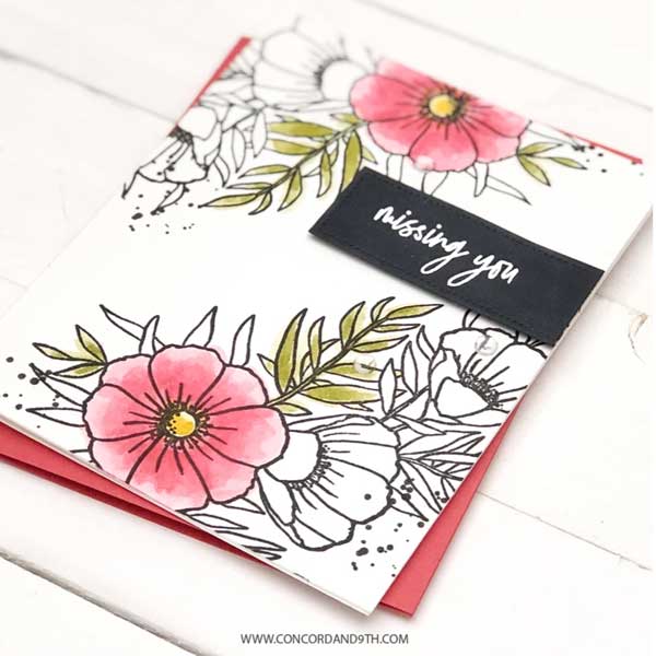 Concord &amp; 9th Meadow Blossoms Stamp Set