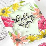 Concord & 9th Heartfelt Blossoms stamp set