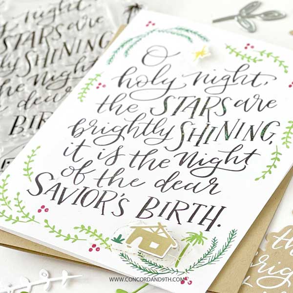 Concord &amp; 9th O Holy Night Stamp Set