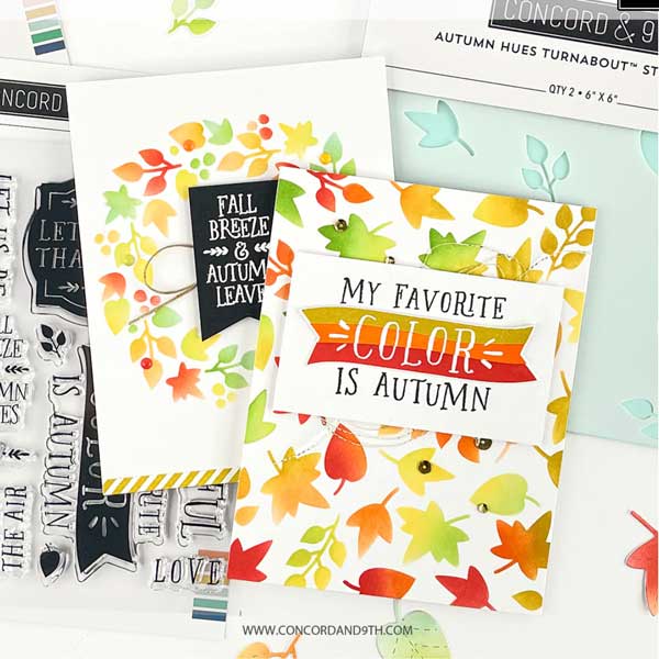 Concord &amp; 9th Autumn Hues Stamp Set