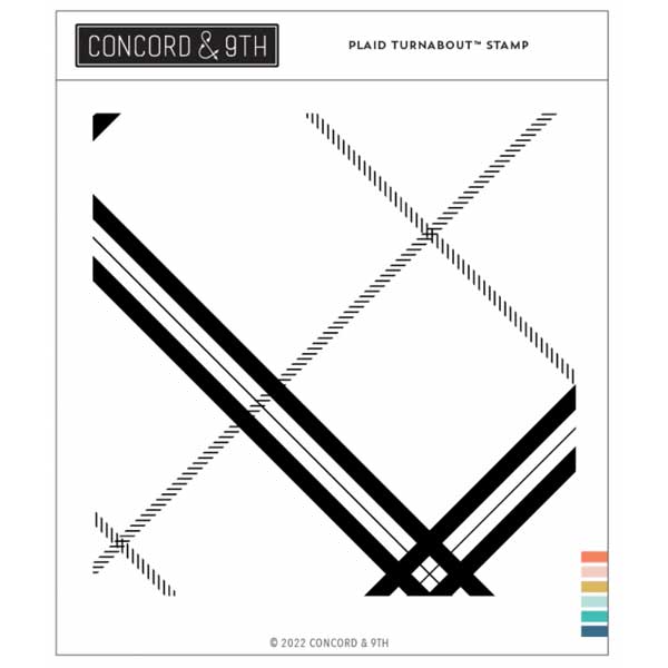 Concord &amp; 9th Plaid Turnabout Stamp