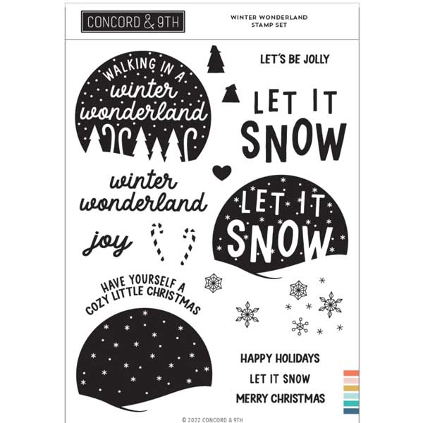 Concord &amp; 9th Winter Wonderland Stamp