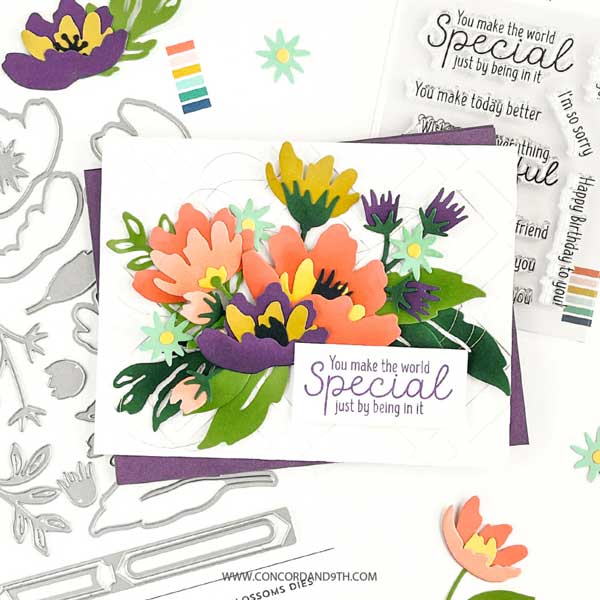 Concord &amp; 9th Bunch of Blossoms Stamp Set