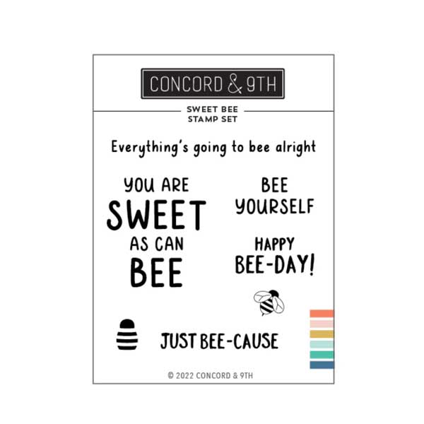 Concord &amp; 9th Sweet Bee Stamp Set