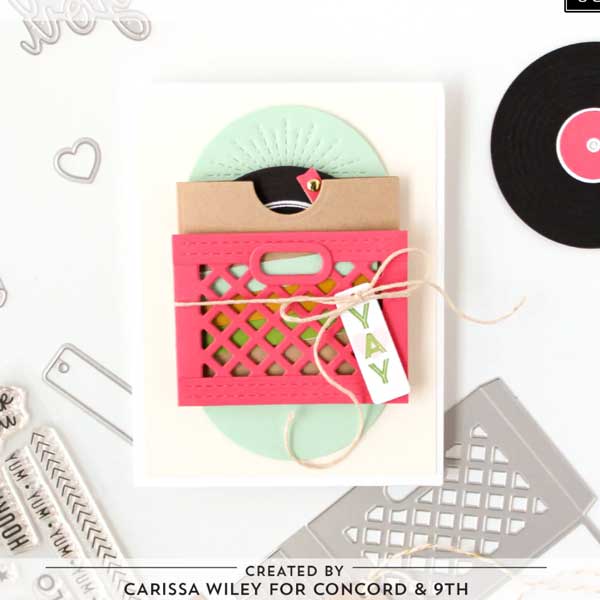 Concord &amp; 9th Little Crate Tags Stamp