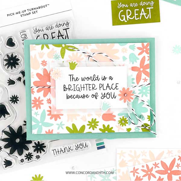 Concord &amp; 9th Pick-Me-Up Turnabout Stamp Set