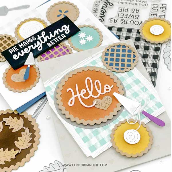 Concord &amp; 9th Sweet As Pie Stamp Set