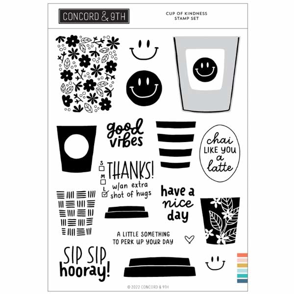 Concord &amp; 9th Cup Of Kindness Stamp Set