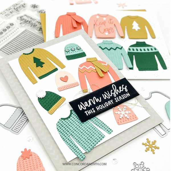 Concord &amp; 9th Sweater Season Stamp Set