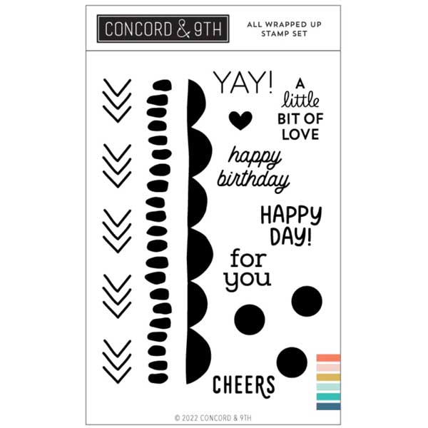 Concord &amp; 9th All Wrapped Up Stamp Set