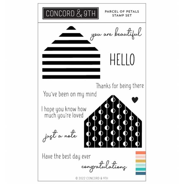 Concord &amp; 9th Parcel of Petals Stamp Set