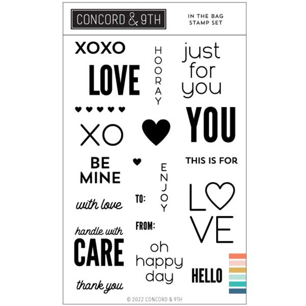 Concord &amp; 9th In The Bag Stamp Set