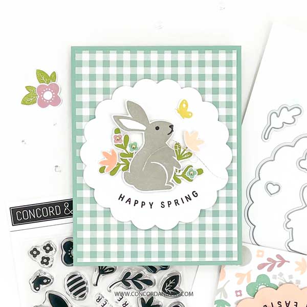 Concord &amp; 9th Spring Bunny Stamp