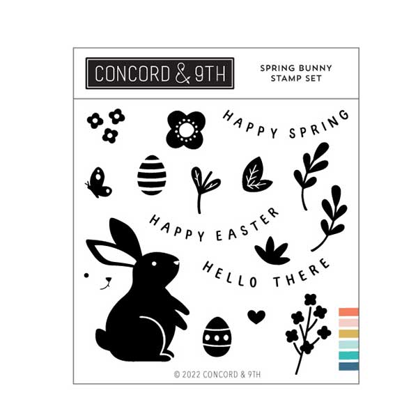 Concord &amp; 9th Spring Bunny Stamp