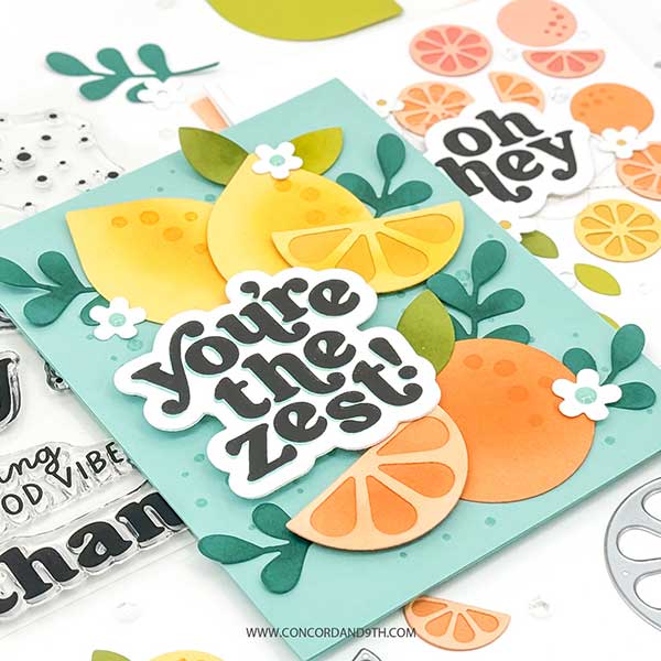 Concord &amp; 9th Citrus Crush Stamp Set