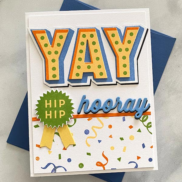 Concord &amp; 9th Hip Hip Hooray Stamp Set