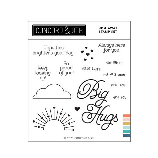 Concord &amp; 9th Up and Away Stamp Set