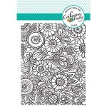 Catherine Pooler Doodle Garden Background Stamp