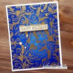 Catherine Pooler Designs Flourishes Background Stamp