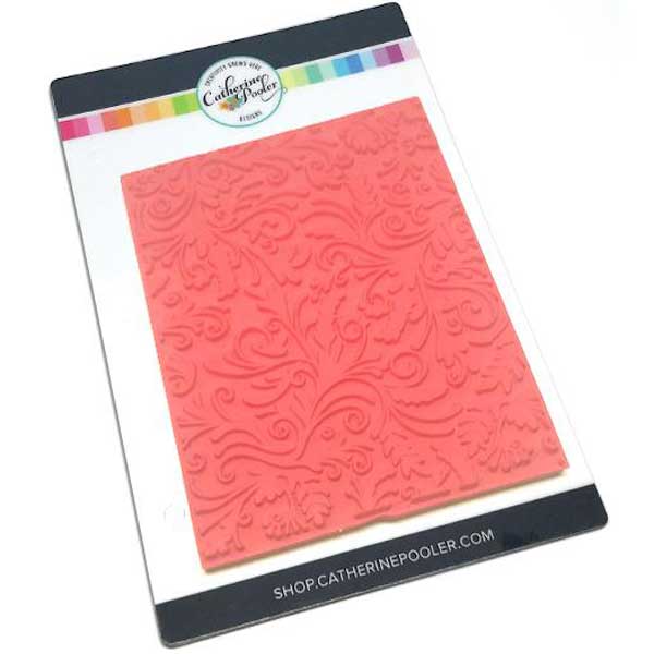 Catherine Pooler Designs Flourishes Background Stamp