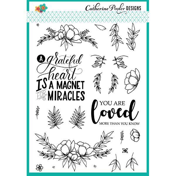 Catherine Pooler Designs Grateful Heart Stamp