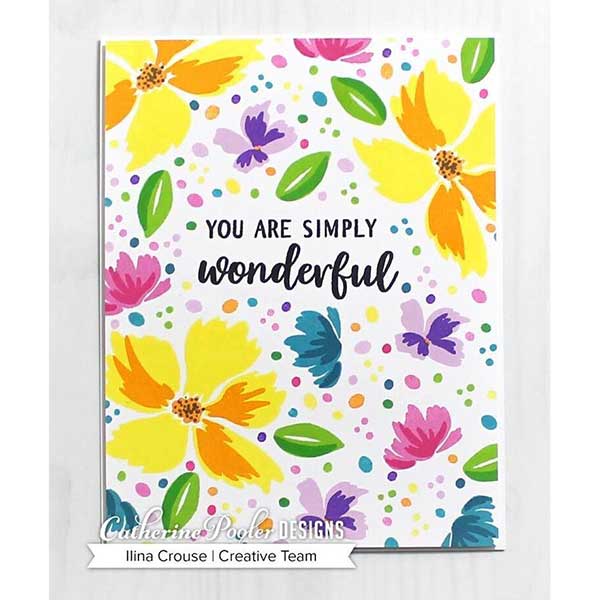 Catherine Pooler Wonderful Wildflowers Stamp Set