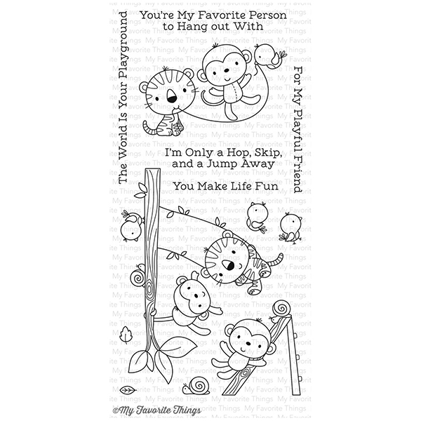 My Favorite Things Jungle Gym Stamp Set