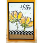 Darkroom Door Fine Flowers Stamp