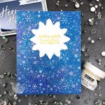 Hero Arts Snowflake Swirl Bold Prints Stamp