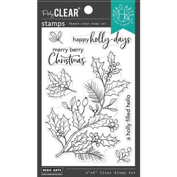 Hero Arts Holly Berries Stamp