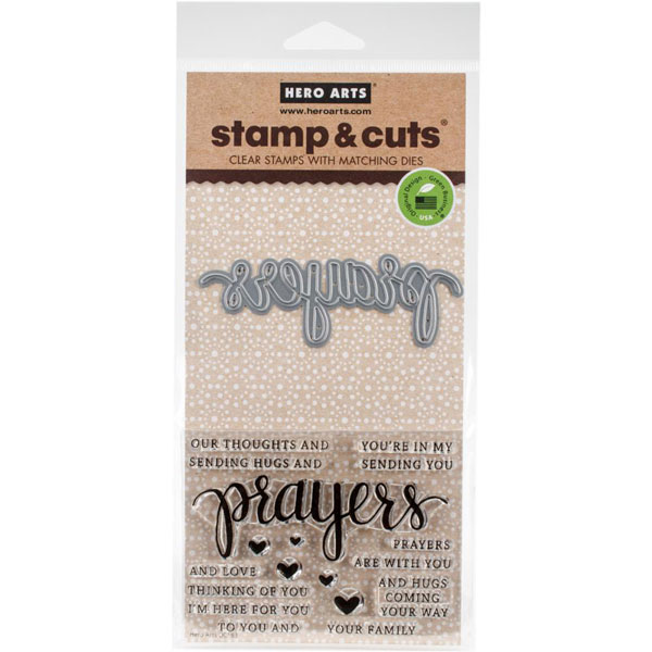 Hero Arts Prayers Stamp and Die Set