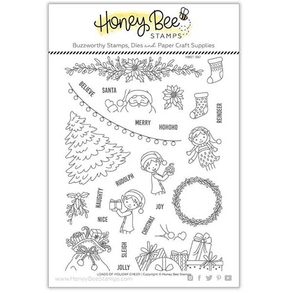 Honey Bee Stamps Loads of Holiday Cheer Stamp