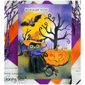 Honey Bee Stamps Owlloween Stamp class=