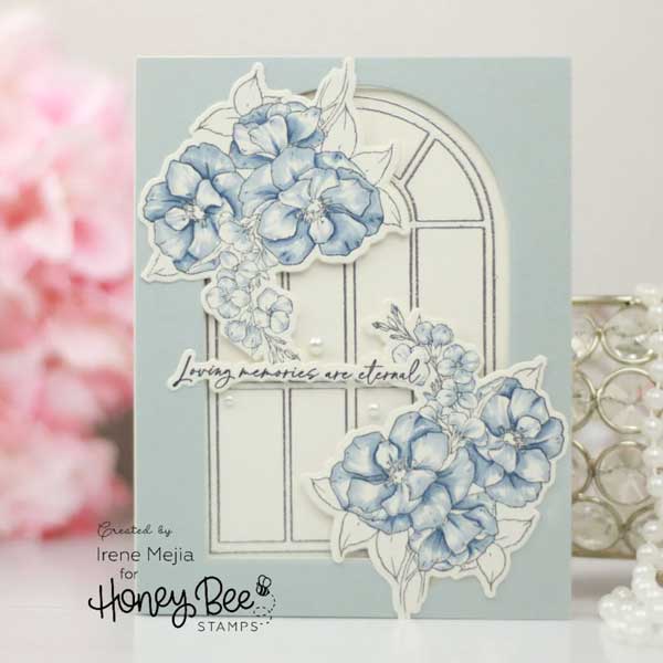 Honey Bee Stamps Blooming View Stamp