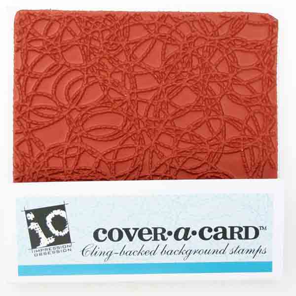 Impression Obsession Cover-A-Card Stitches Stamp