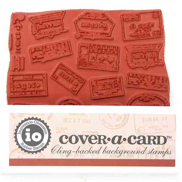 Impression Obsession Cover-A-Card Passport Stamp