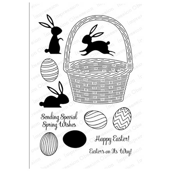 Impression Obsession Easter Basket Stamp Set