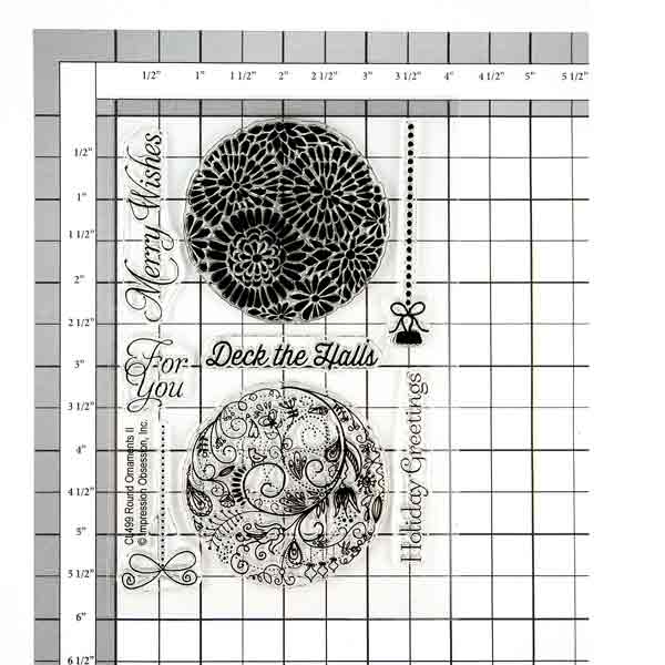 Round Ornaments 2 Stamp Set