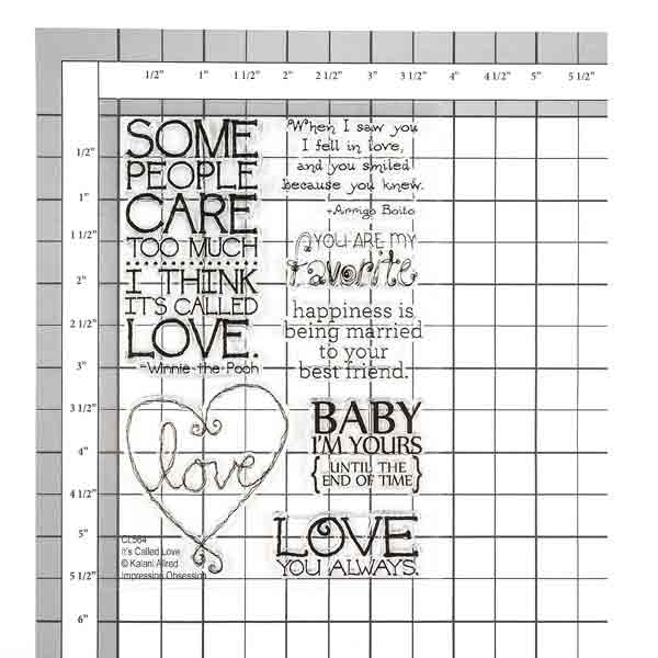 It’s Called Love Stamp Set