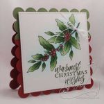 Impression Obsession Warmest Wishes Stamp