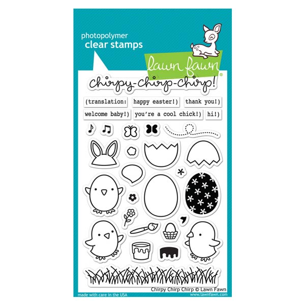 Lawn Fawn Chirpy, Chirp, Chirp Stamp Set