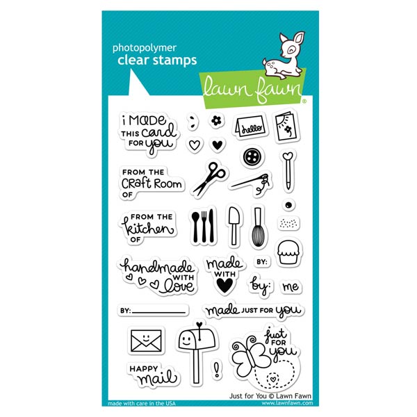 Lawn Fawn Just For You Stamp Set